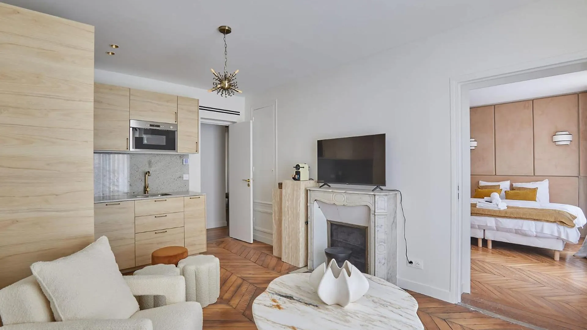 Sublime Air-Conditioned Apartment Center Of Paryż